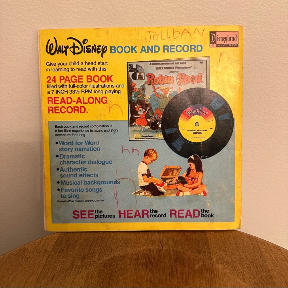 Vintage 1978 The Story Of The Wizard Of Oz 24 Page Book Record 33 1/3 RPM #347 - Picture 3 of 16